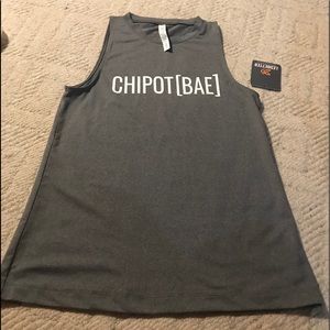 NWT chipot[bae] workout tank top